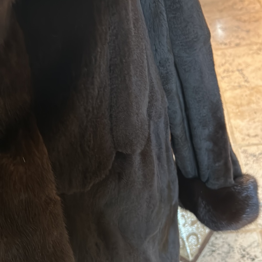š¤š¤āCHOCOLATE sheared MINK Coatāš¤š¤ - Picture 12 of 13
